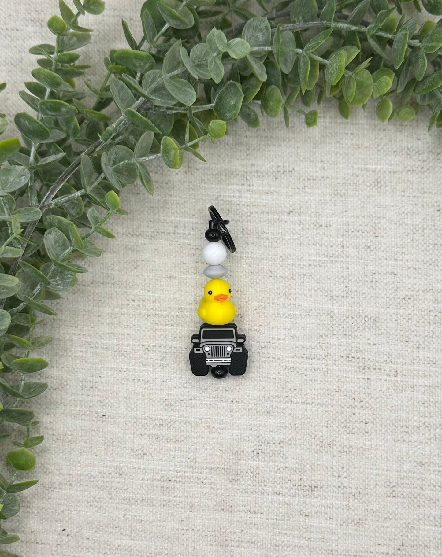 Duck a Truck Keychain