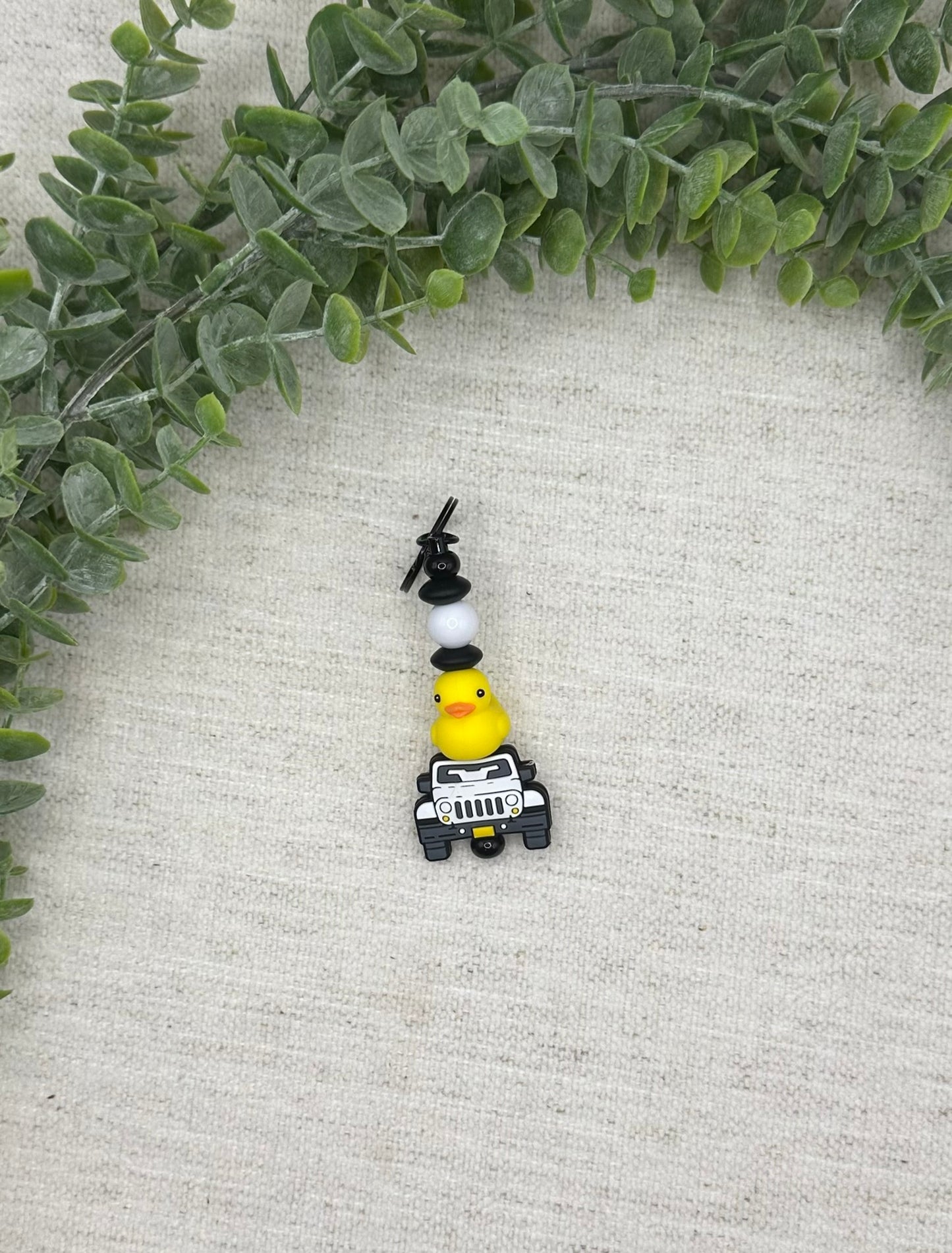Duck a Truck Keychain