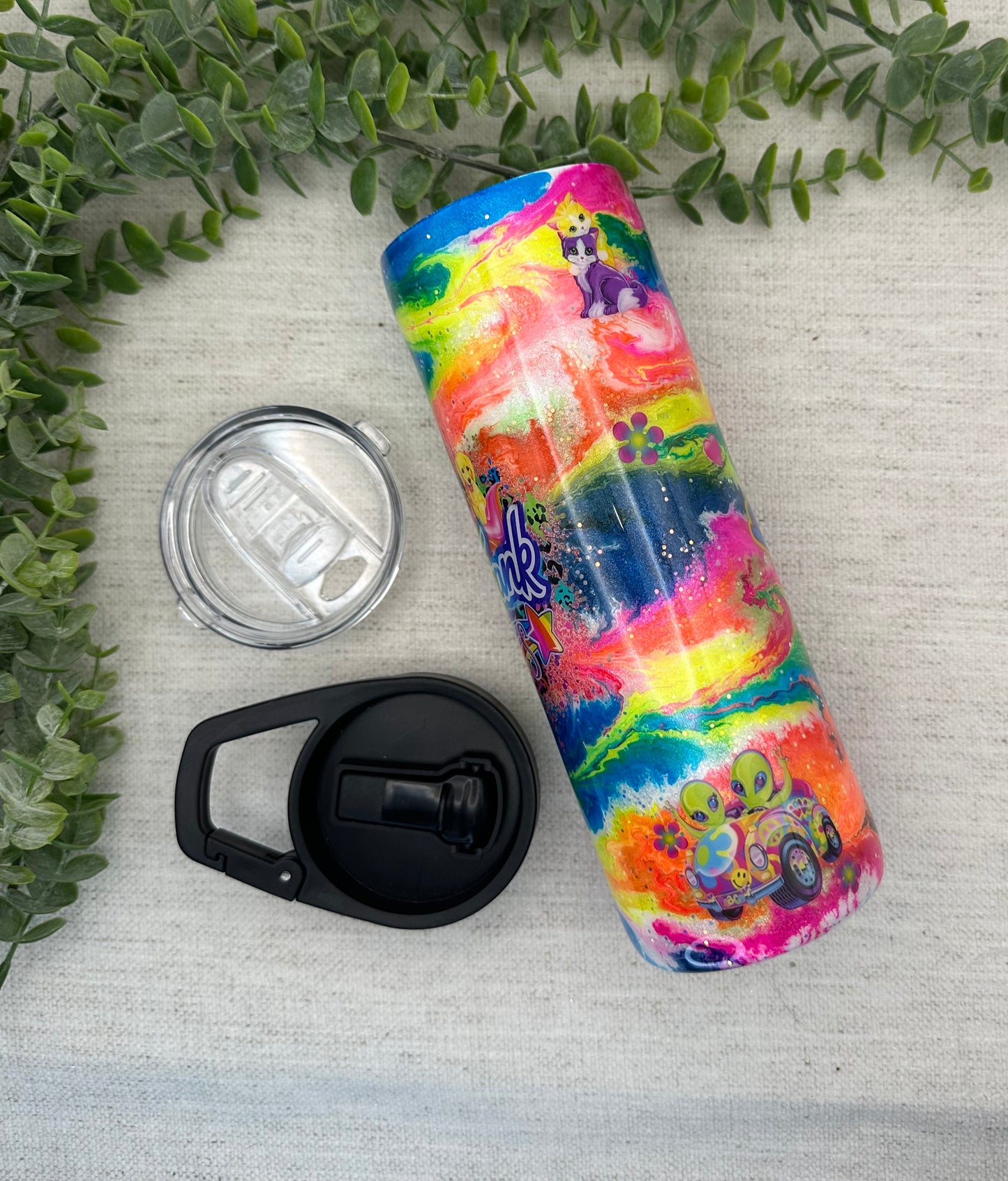 Lisa F 90s Neon Swirl 20 oz