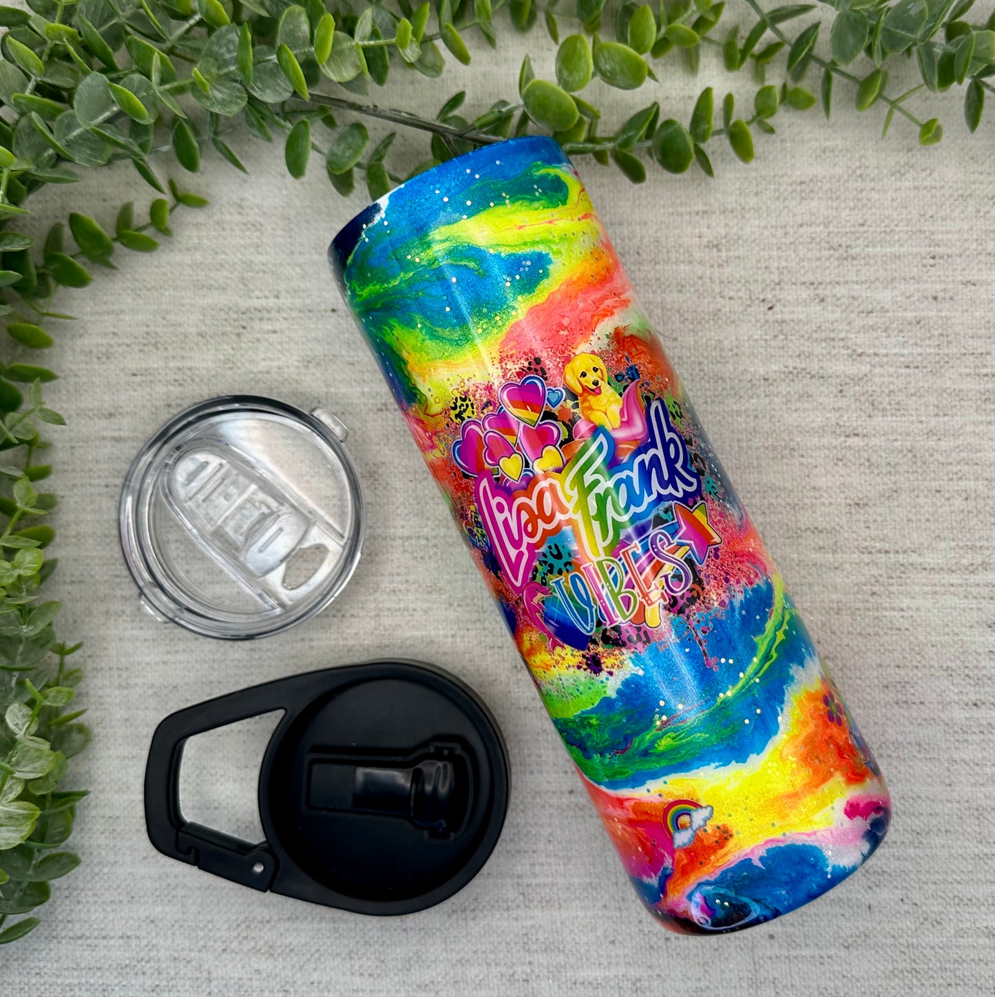 Lisa F 90s Neon Swirl 20 oz