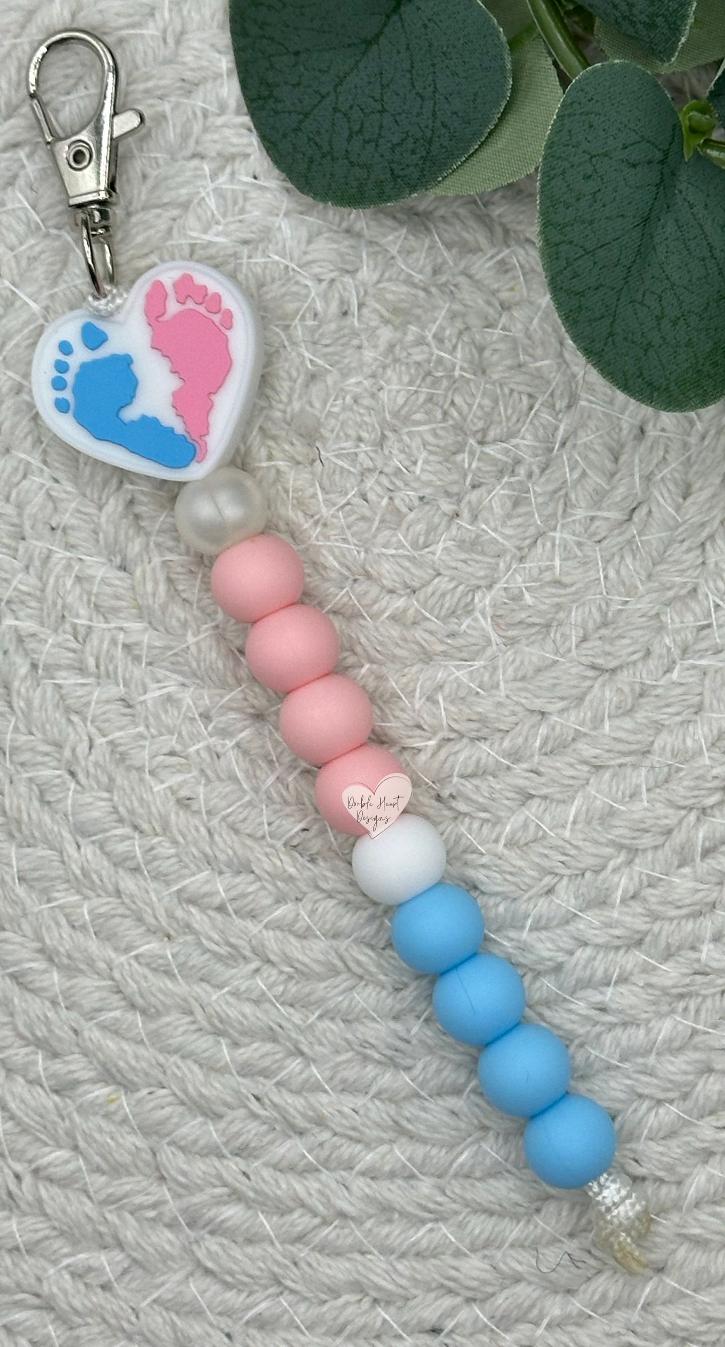 Heart Foot Print Dilation Beads