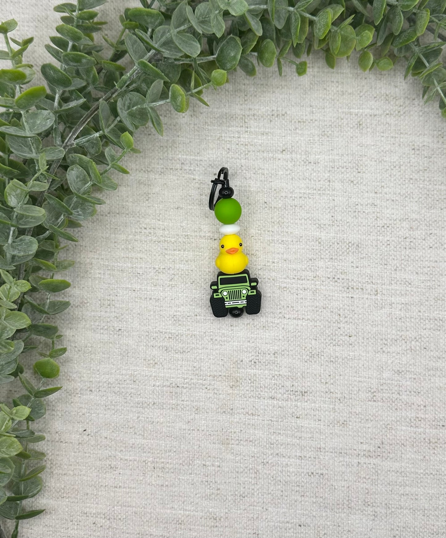 Duck a Truck Keychain