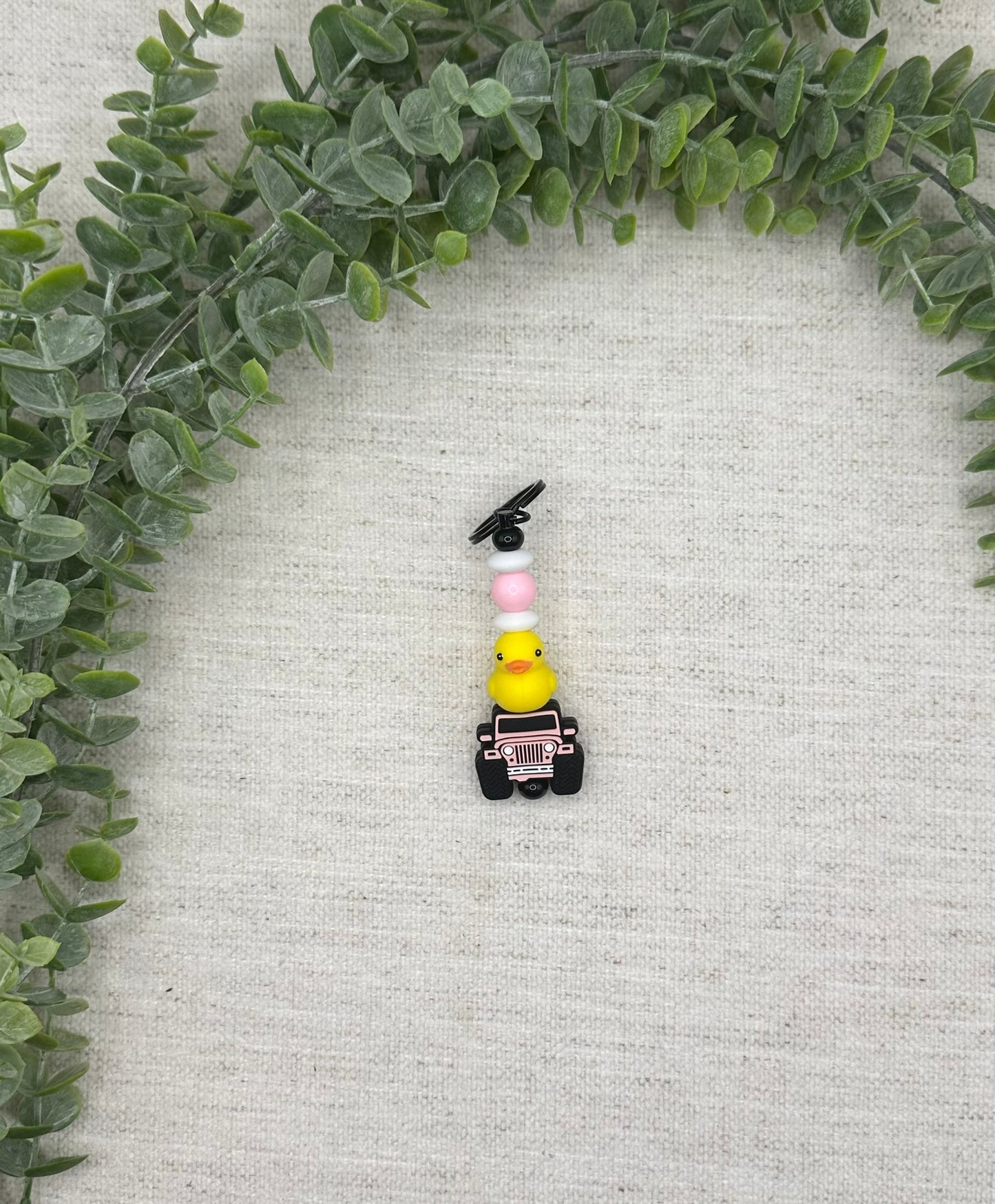 Duck a Truck Keychain